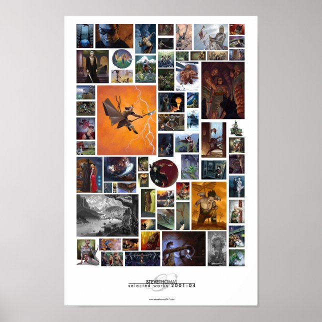 Pôster Steve Thomas Art (Frente)