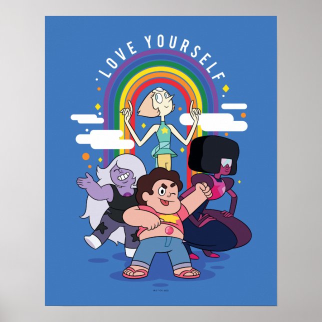 Poster Steven Universe - Ame-se (Frente)