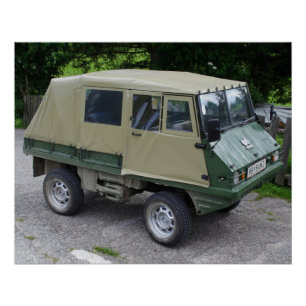 Pôster Steyr Puch Haflinger
