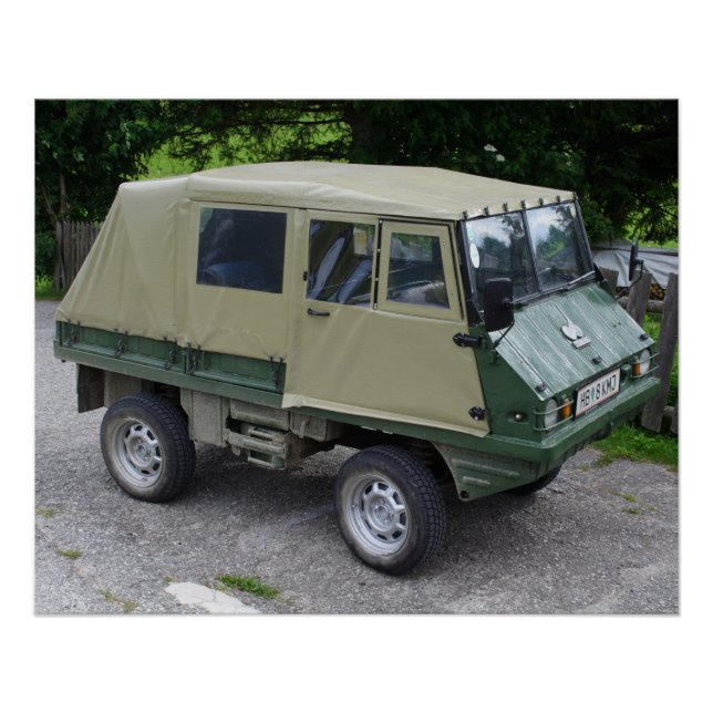 Pôster Steyr Puch Haflinger (Frente)