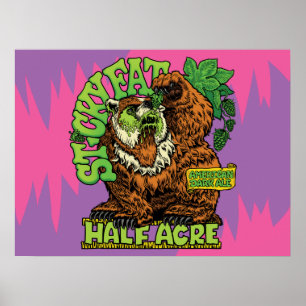 Pôster Sticky Fat American Dark Ale