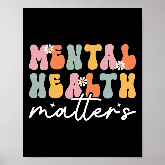 Poster Stigma Mental Health Problems Mental Health Aw (Frente)