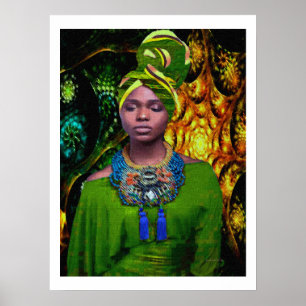 Poster Stilidez Sagrada Meditando na Luz Ancestral