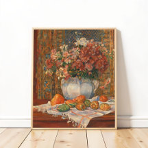 Still Life with Flowers and Prickly Pears, Renoir