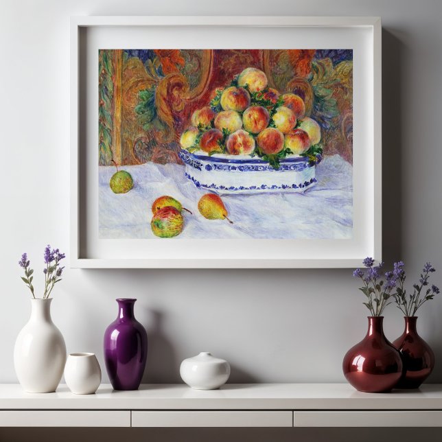 Poster Still Life with Peaches, Renoir (Criador carregado)