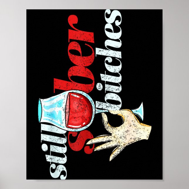 Poster Still Sober Es _ Funny Sobriety Celebration Gift  (Frente)