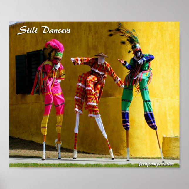Poster Stilt Dancers (Frente)