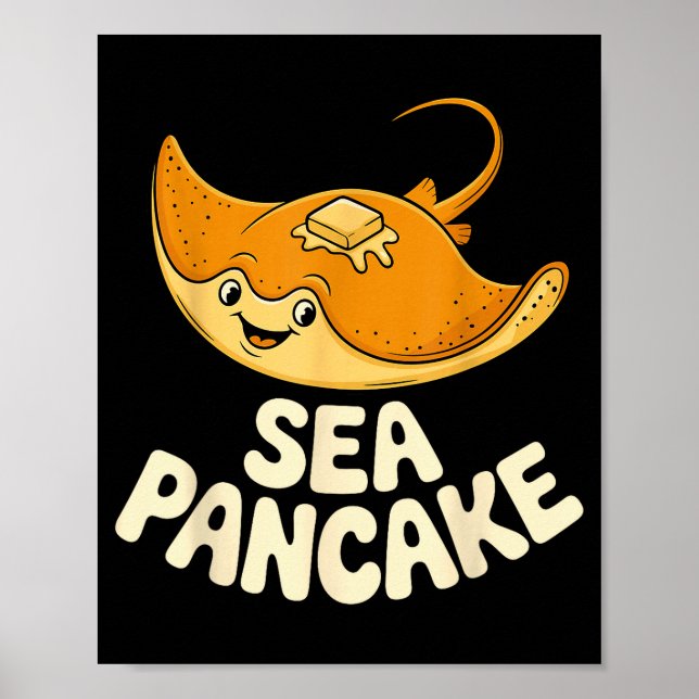 Poster Stingray Design For Men Women Kids Fish Sting Ray  (Frente)