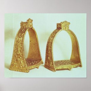Poster Stirrups que pertencem a Louis XIV