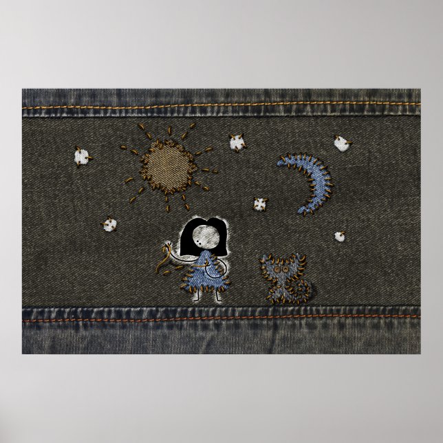 Pôster Stitch (Frente)