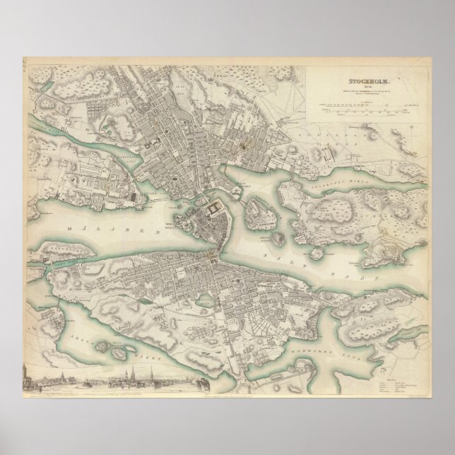Pôster Stockholm (Frente)