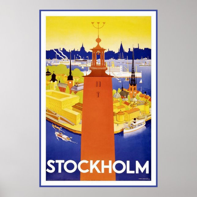Poster Stockholm (Frente)