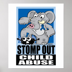 Poster Stomp para fora o pederastia