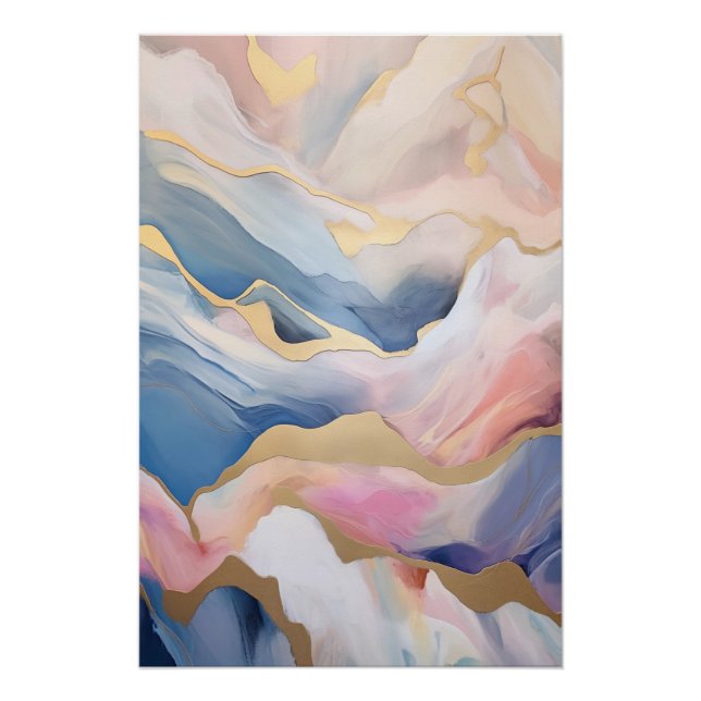 Pôster Stone Abstract (Frente)