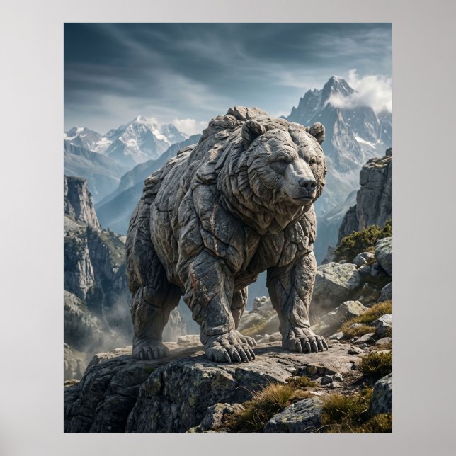 Poster Stone Bear Mountain Highlands (Frente)