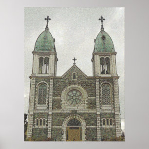 Poster Stone Church