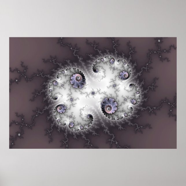 Poster Stone Guardian - Arte Fractal (Frente)