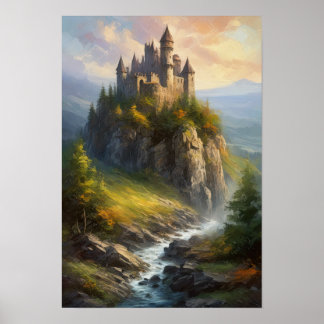 Poster Stone Medieval Fortress
