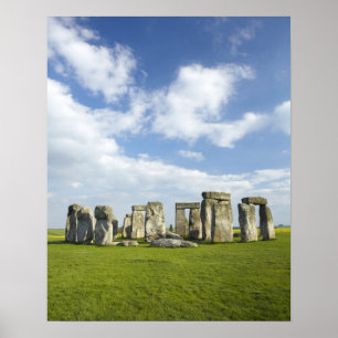 Pôster Stonehenge (cerca de 2500 BC), UNESCO World