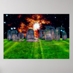 Poster Stonehenge em Arte em Star-rise