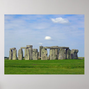 Poster Stonehenge, England
