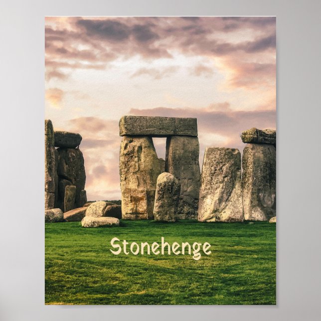Poster Stonehenge England UK (Frente)