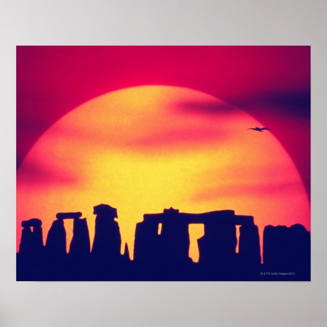 Pôster Stonehenge, Inglaterra 2 (Frente)