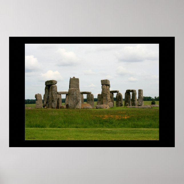 Pôster Stonehenge Landscape III (Frente)
