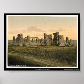 Poster Stonehenge, Salisbury, Inglaterra