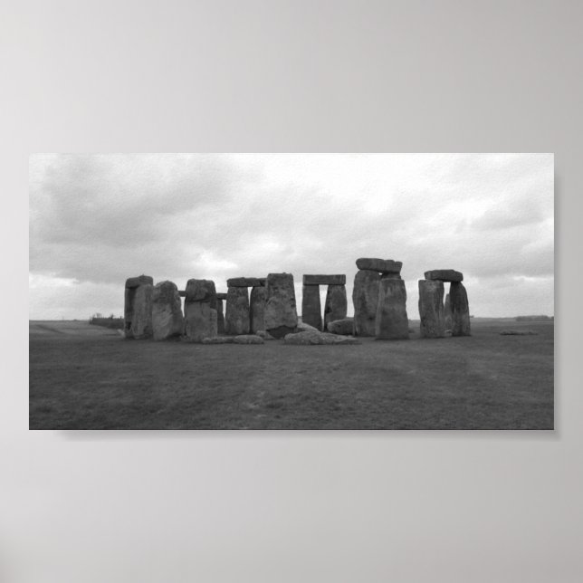 Poster Stonehenge, Salisbury Plain (Frente)