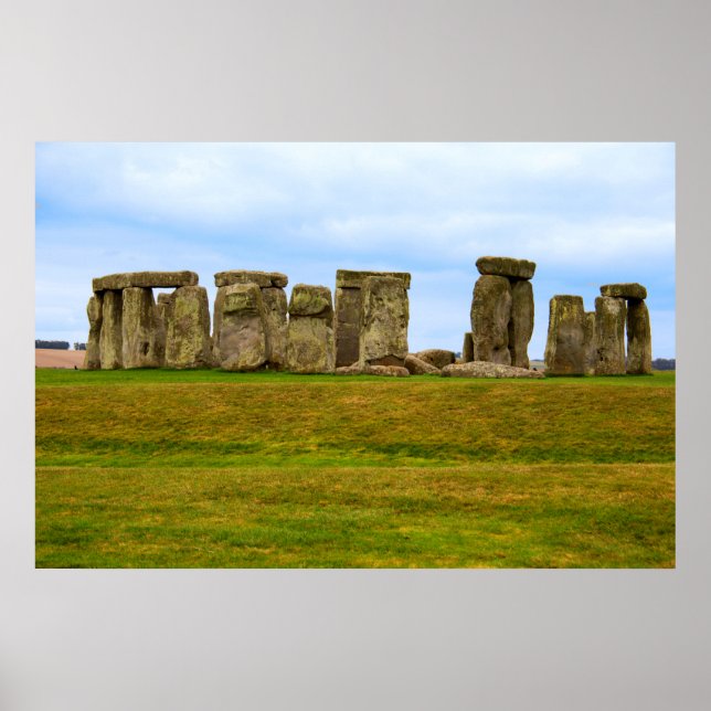 Pôster Stonehenge Scenic, Inglaterra (Frente)