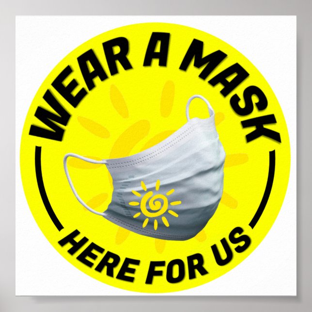 Poster Stop Corona (Frente)