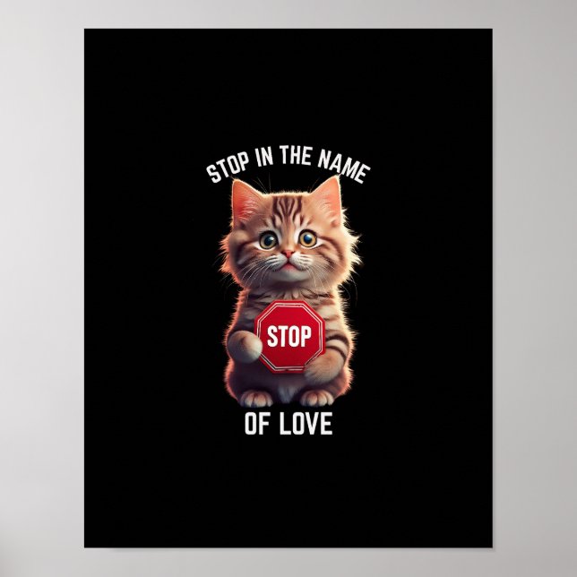 Poster Stop in the name of love (Frente)