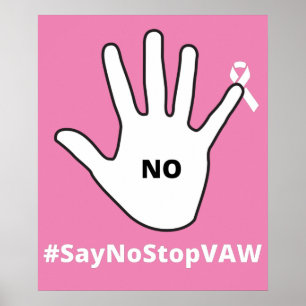 Poster Stop Violence Against Women