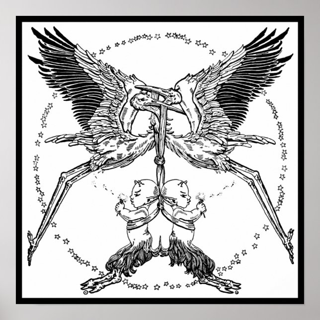 Poster Storages e Satyrs (Frente)