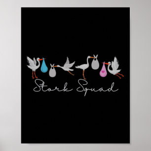 Poster Stork Squad Nurse Labor E Delivery Edition