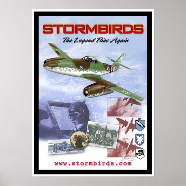 Pôster Stormbirds "The Legend Flies Again" (Frente)
