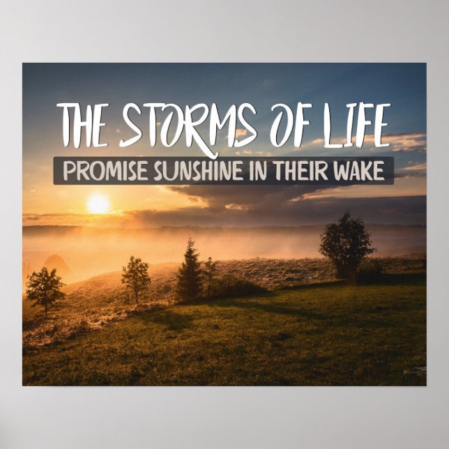 Poster Storms Of Life (Frente)