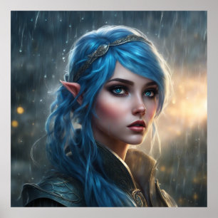 Poster Stormy Elf