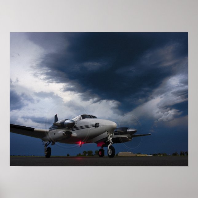 Poster Stormy King Air (Frente)