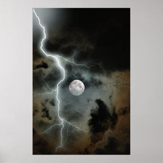 Poster Stormy Moon