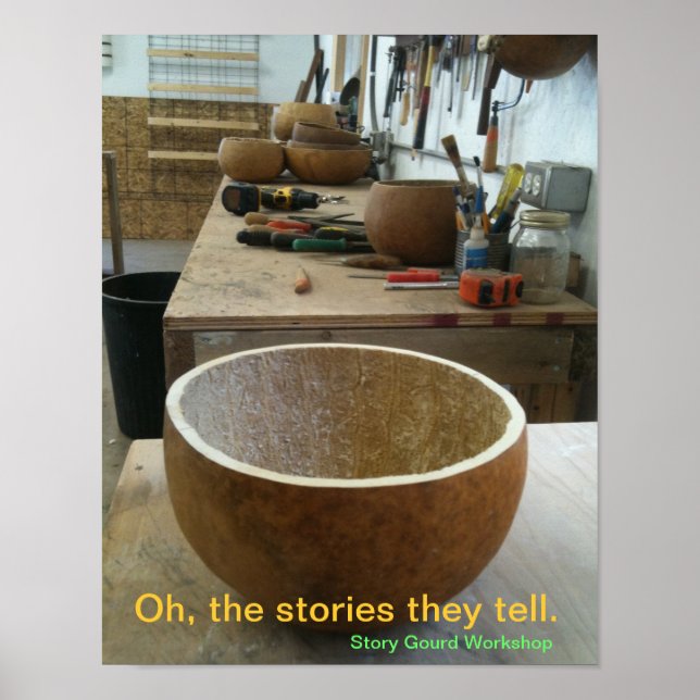 Poster Story Gourd Poster- Workshop (Frente)