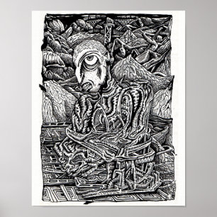 Pôster Stranded, por Brian Benson