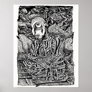 Pôster Stranded, por Brian Benson