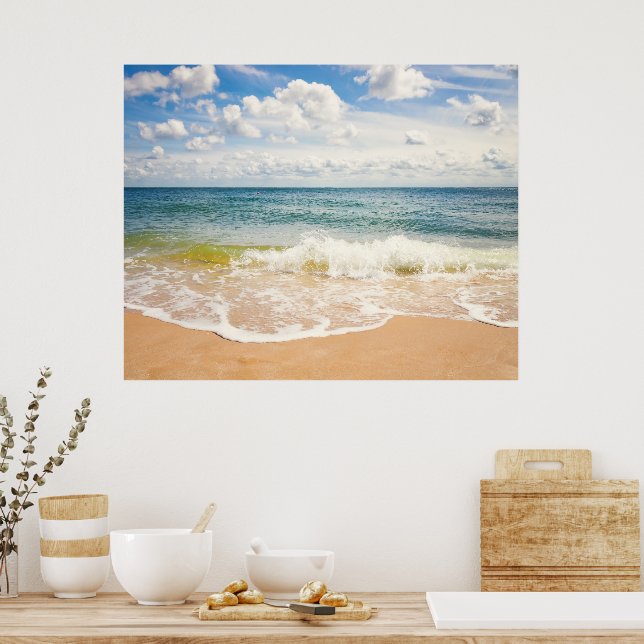 Poster Strandimpression Hörnum 02 (Cozinha)