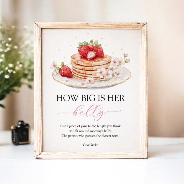 Poster Strawberry Pancake Baby Brunly Sinal (Criador carregado)