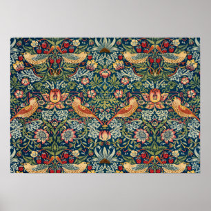 Poster Strawberry Thief por William Morris