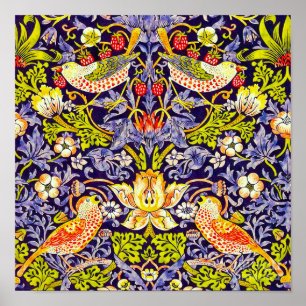 Poster Strawberry Thief William Morris