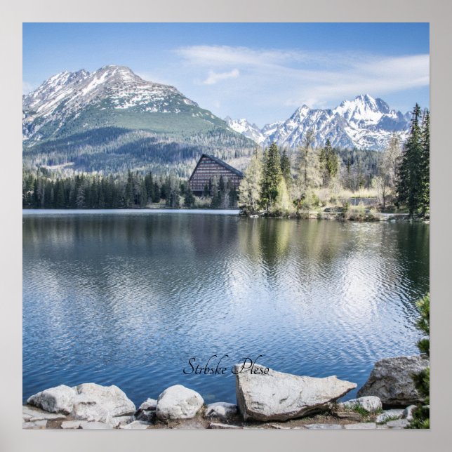 Poster Strbske Pleso, High Tatras, Slovakia, (Frente)