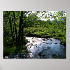 Pôster Stream in Cades Cove